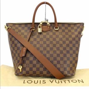 Authentic LOUIS VUITTON Damier Ebene Belmont
